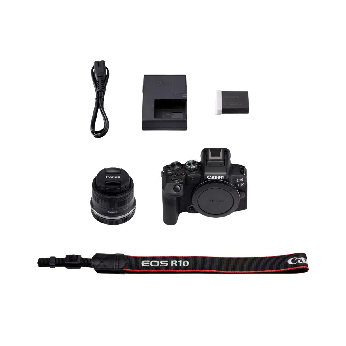 Canon EOS R10 Mirrorless Camera with RF-S 18-45mm F4.5-6.3 IS STM Lens