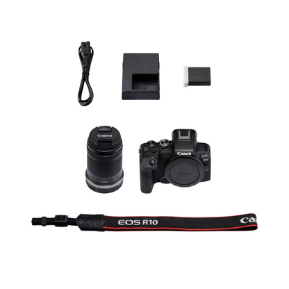 Canon EOS R10 Mirrorless Camera with RF-S 18-150mm F3.5-6.3 IS STM Lens