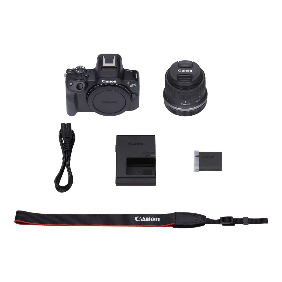 Canon EOS R50 Mirrorless Camera Kit with RF-S 18-45mm F4.5-6.3 IS STM Lens