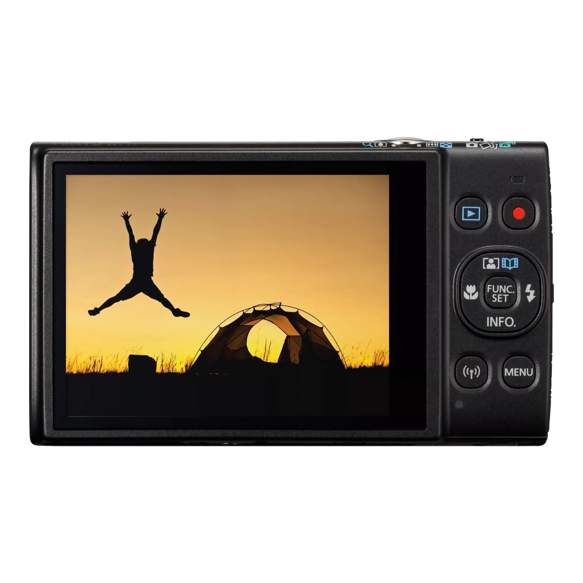 Canon IXUS 285 HS 20.2MP 12x Compact Digital Camera - Black