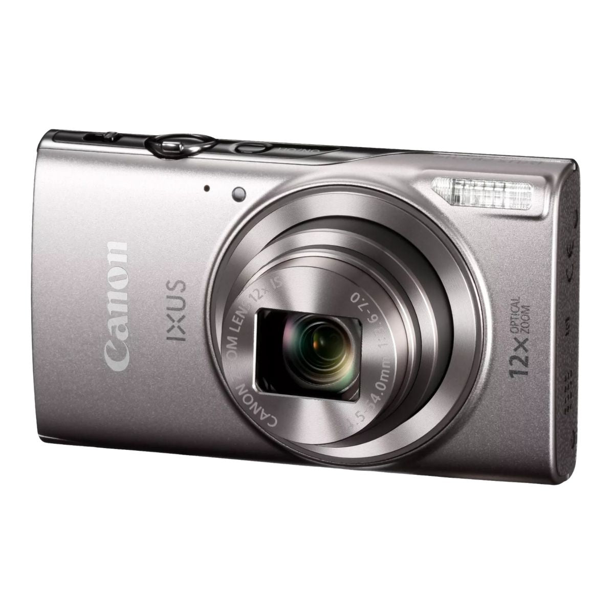 Canon IXUS 285 HS 20.2MP 12x Compact Digital Camera - Silver