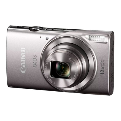 Canon IXUS 285 HS 20.2MP 12x Compact Digital Camera - Silver