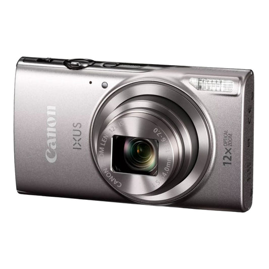 Canon IXUS 285 HS 20.2MP 12x Compact Digital Camera - Silver