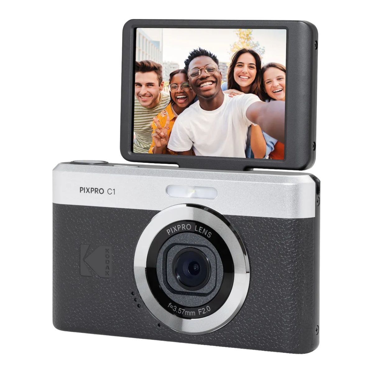 Kodak PIXPRO C1 Compact Digital Camera - Black