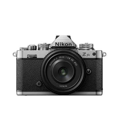 Nikon Z fc Mirrorless Camera with Nikkor Z DX 28mm Lens - Silver