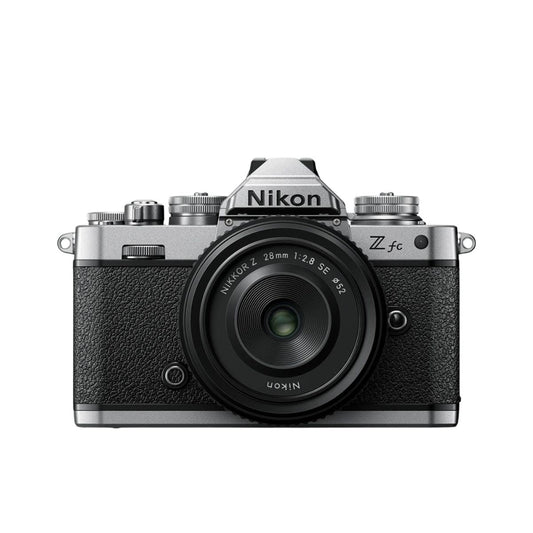 Nikon Z fc Mirrorless Camera with Nikkor Z DX 28mm Lens - Silver
