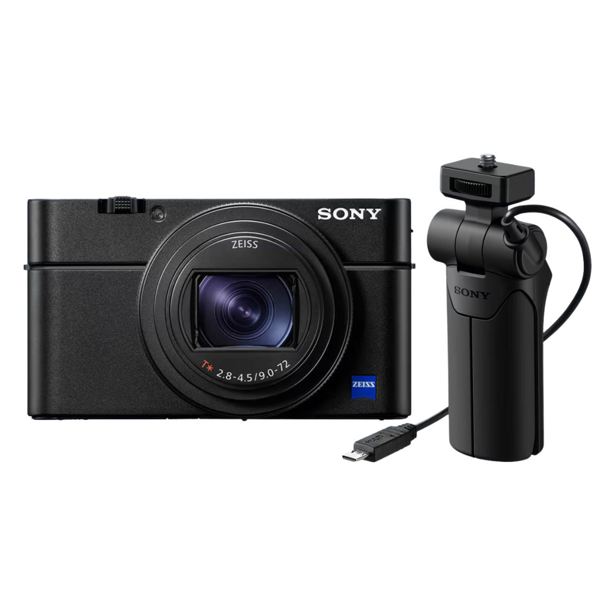 Sony Cyber-Shot RX100 VII Digital Camera Shooting Grip Kit - Black