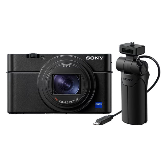 Sony Cyber-Shot RX100 VII Digital Camera Shooting Grip Kit - Black